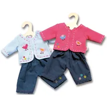 Heless Puppen-Jacke mit Jeans Blau/Rosa (1504)