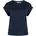 Viellette S/S Satin Top Blau XS