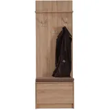 INOSIGN Flamenco Kompaktgarderobe 67 x 35 x 191,5 cm beige