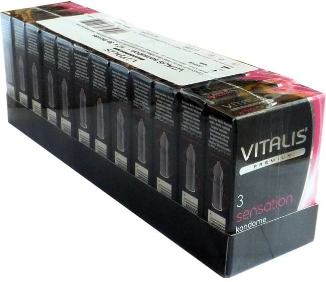 Vitalis Premium *Sensation* Kondome 36 St rosa