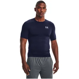 Under Armour HeatGear kurzarm Funktionsshirt Herren 410 midnight navy/white XXL