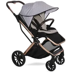 Lorelli Sonnenschutz Sonnensegel Universal UV-Schutz Schutz vor Sonne Wind Staub grau hellgrau