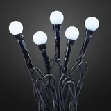 Hellum 576771 Motiv-Lichterkette Kugeln Außen netzbetrieben Anzahl Leuchtmittel 80 LED Beleuchtete