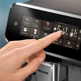 Philips 3300 Series LatteGo EP3343/50 weiß/klavierlack-schwarz
