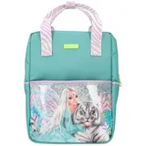 DEPESCHE Fantasy Tiger Petrol/Lavendel