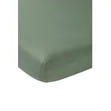 Meyco Spannbettlaken Jersey 120 x 200 cm Waldgrün