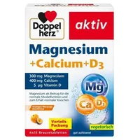 Doppelherz Magnesium+calcium+d3 Brausetabletten