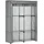 Homcom Kleiderschrank 118 x 170 x 49 cm Hellgrau