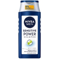 NIVEA MEN Sensitive Power Shampoo, beruhigendes Männer Shampoo mit Hanfsamen-Extrakt für die tägliche Anwendung, Haarshampoo für juckende und irritierte Kopfhaut (250 ml)