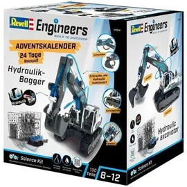 REVELL Adventskalender Engineers Hydraulischer Bagger