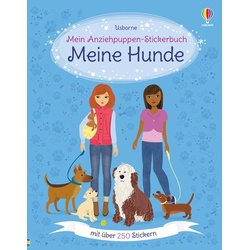 Mein Anziehpuppen-Stickerbuch: Meine Hunde