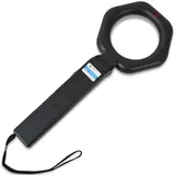 Tragbarer Metalldetektor Schwarz