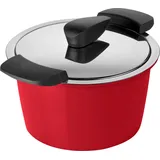 Kuhn Rikon Hotpan, Pfanne + Kochtopf, Rot