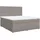 vidaXL Boxspringbett 180 x 200 cm Taupe