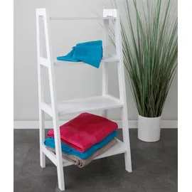 Buri Blumentreppe 60 x 30 cm Weiß