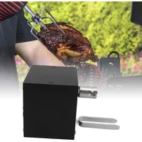 Grillmotor [hochleistungs-aluminium]  Tragkraft: 70 Kg  Usb-kabel  Tragbarer Grilllüfter  12 V  2 U/min