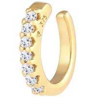 Elli PREMIUM Single Earcuff Topas Edelsteine Trend 375 Gelbgold OneSize Damen