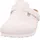 Birkenstock Boston Suede Holzschuhe Antique White 40