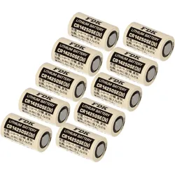 10x FDK Lithium 3V Batterie CR 14250SE 1/2AA - Zelle