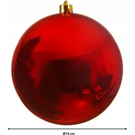 Kaemingk Weihnachtskugel rot