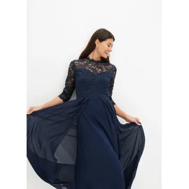 bonprix Maxikleid Blau 42
