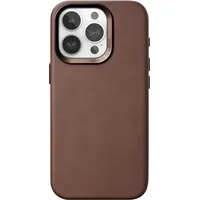 Woodcessories Bio Leather Case, iPhone 15 Pro, Hülle, braun