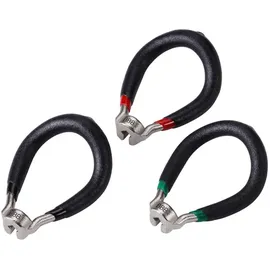 BBB Speichenspanner Protune Set 3,2 Mm / 3,3 Mm / 3,5 Mm Fahrrad-Reparaturwerkzeug Schwarz