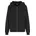 Fluffy Reißverschlusspullover Black XL
