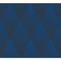ascreation New Walls Vliestapete 10 m x 0,53 m 374191 Blau/Schwarz