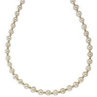 Fascination by Ellen K. Halskette Gold 375 Perle weiß 6-7mm