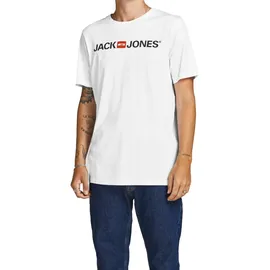 JACK & JONES Corp Logo 3 Pack Kurzarm-T-Shirt White / Pack 1 Black / 1 Navy Blazer / 1 White S