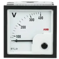ABB Voltmeter VLM-1-400/72 Schaltschranktürmontage 2CSG112210R4001 VLM140072