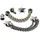 Crocs JibbitzTM Punk Gunmetal Schuhanstecker 5-tlg. Grau