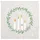 Home fashion Delicate Wreath, Advent 33x33 cm Papier einseitig bedruckt viertel Motiv Serviettentechnik Decoupage