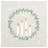 Home fashion Delicate Wreath, Advent 33x33 cm Papier einseitig bedruckt viertel Motiv Serviettentechnik Decoupage