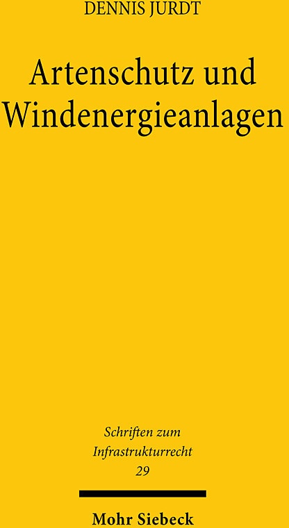 Artenschutz Und Windenergieanlagen - Dennis Jurdt  Kartoniert (TB)