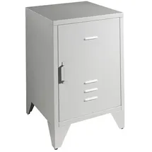 Vipack Nachtkonsole im Industrial-Look versch. Farben