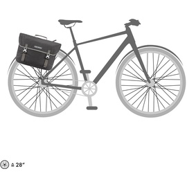 Ortlieb Commuter-Bag Two Urban QL2.1 pepper