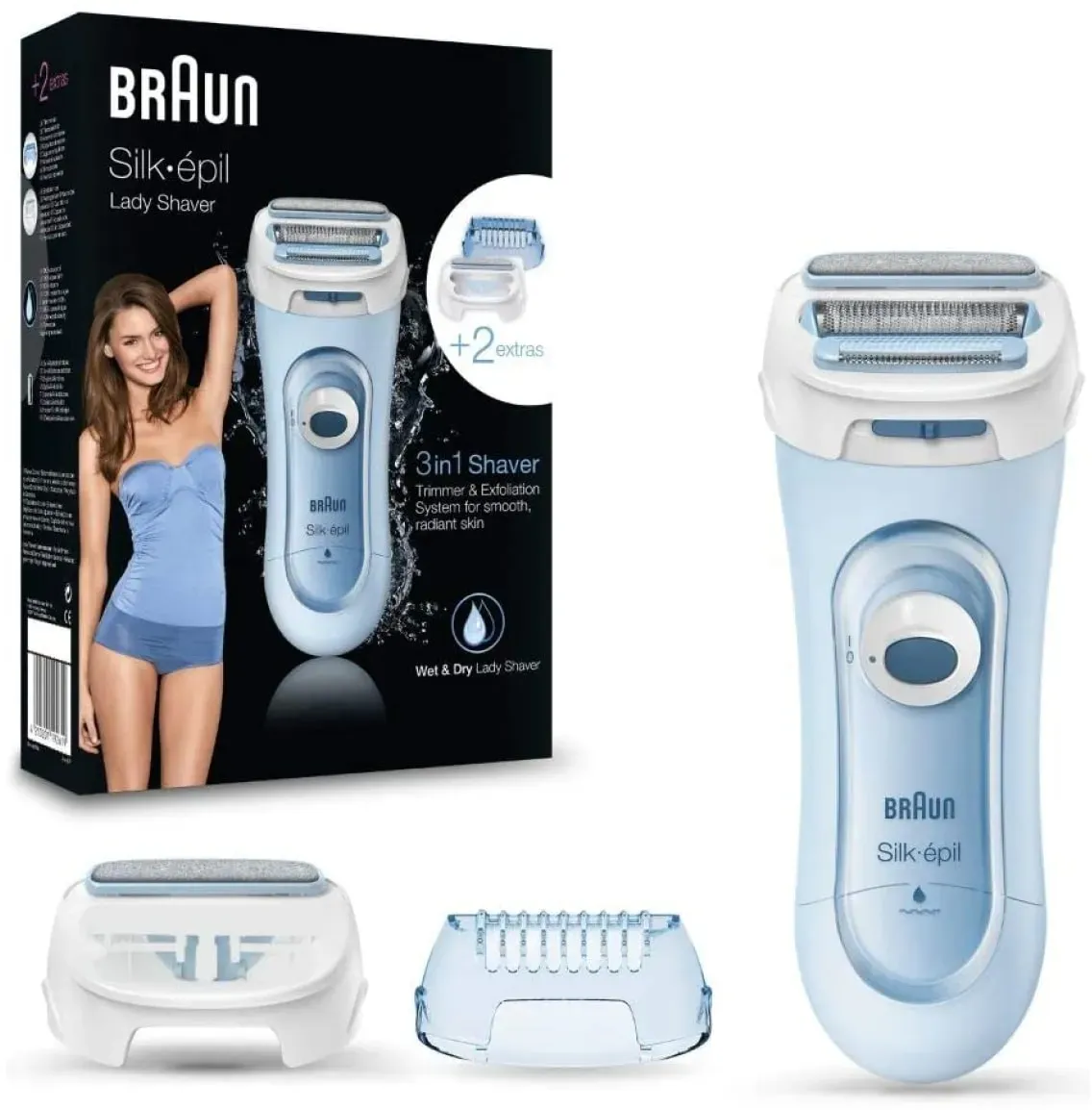 Braun Silk-épil LS 5160 wet & dry Damenrasierer