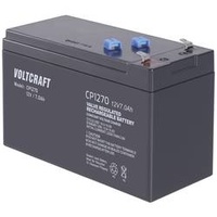 VOLTCRAFT CE12V/7Ah VC-12713970 Bleiakku 12V 7Ah Blei-Vlies (AGM) (B x H x T) 151 x 100 x 65mm Flach