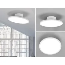 Trio Lighting Tray 1 schwenkbar/drehbar/dimmbar Ø 40 cm weiß