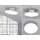 Trio Lighting Tray 1 schwenkbar/drehbar/dimmbar Ø 40 cm weiß