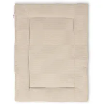babybay babybay® Krabbeldecke 75x100 cm, Waffelpiqué, Sand,