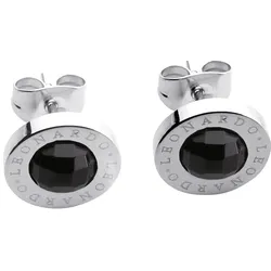 Leonardo Ohrstecker Edelstahl, Glas Ohrringe   Damen 