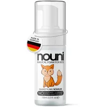 nouni Haarstyling Schaum für Kinder | neutraler Duft | ohne Parabene, Silikone, Sulfate oder Farbstoffe | vegan | Für Mädchen & Jungen | nouni kids | 100ml