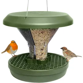 SWISSINNO Vogelfutterhaus Davos dunkelgrün