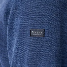Maerz Muenchen Strickpullover Blau 58