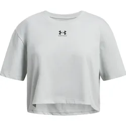 Under Armour Rival SS hydro green black XL