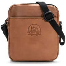 farmhood Nashville Umhängetasche Leder Brown