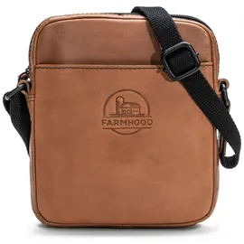 farmhood Nashville Umhängetasche Leder Brown
